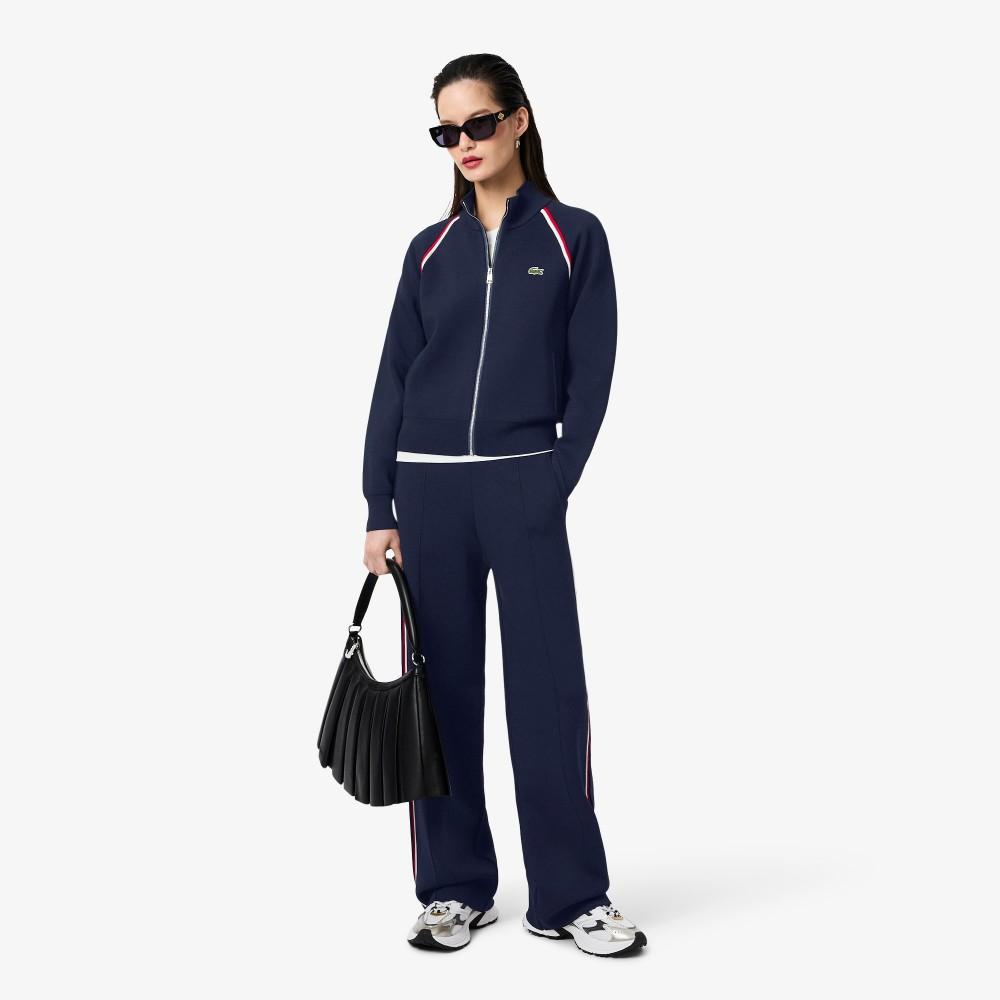 Lacoste Women's Double-Face Zip-Up Sweater AF0243-55NJ7E