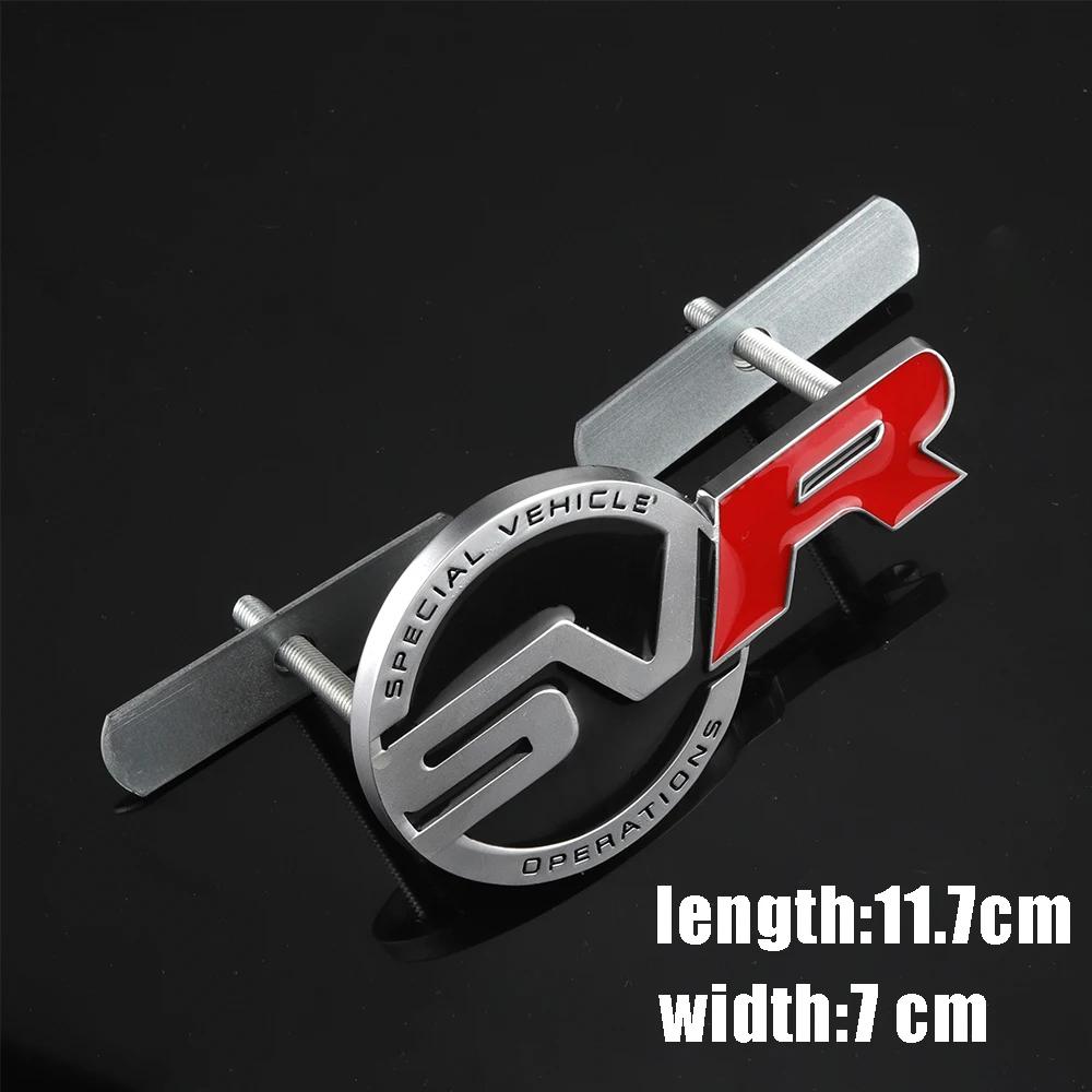 Autocollants emblème accessoires automobiles pour SVR Vogue Velar Evoque Discovery Range Rover P300 L405 L551 P250