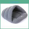 Casa de Cachorro Gato Aconchegante Caverna para Filhotes Cama para Dormir de Animal de Estimação Com Superfície de Pelúcia Super Macia