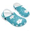 Summer Print EVA Clogs Adult Unisex Soft Comfortable Slip On Casual Footwear Lightweight Summer Sandals Daily Walking Wear