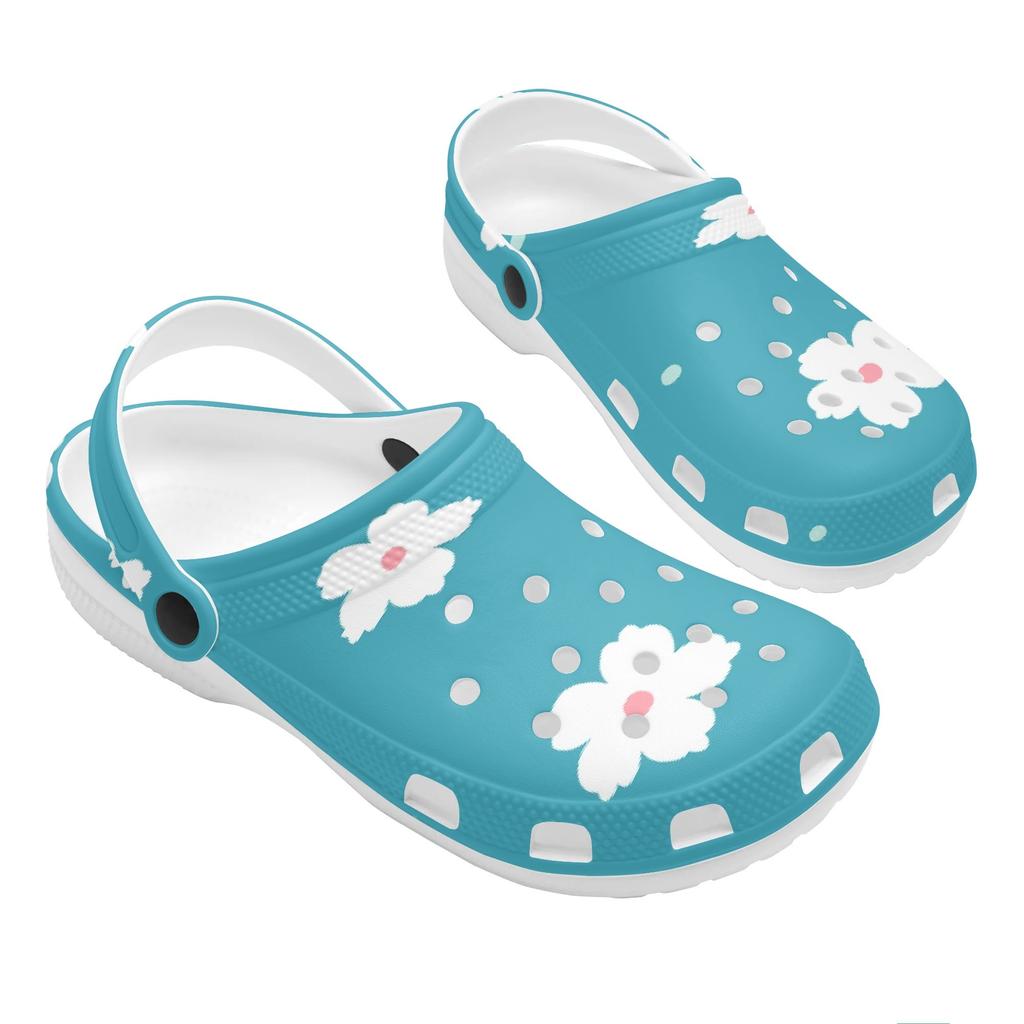 Summer Print EVA Clogs Adult Unisex Soft Comfortable Slip On Casual Footwear Lightweight Summer Sandals Daily Walking Wear