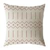 Simple Geometric Linen Pillow Case Digital Printing Modern Duvet Cover Sofa Car Pillow