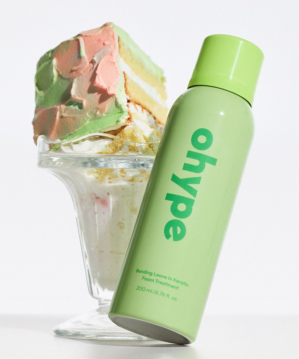 Bonding Leave-in Keratin Foam Treatment 200ml, Green Zest