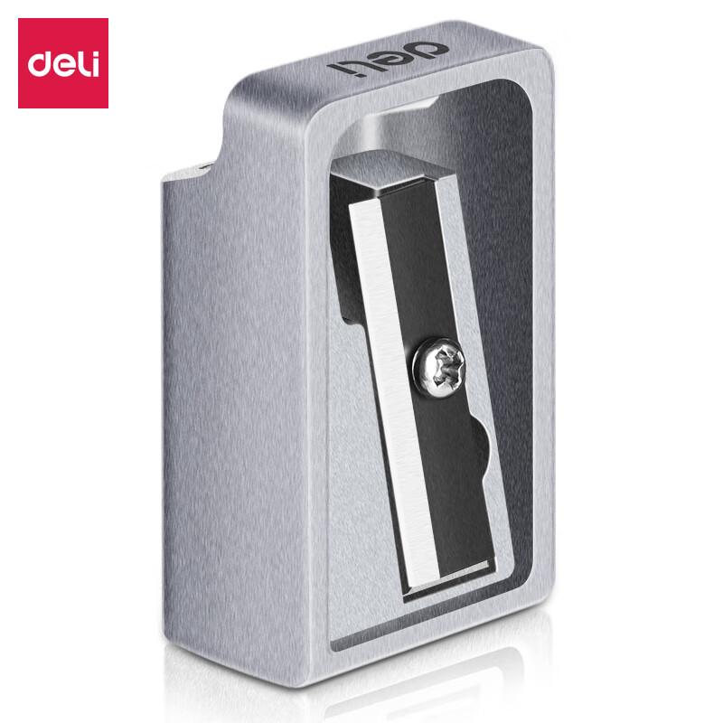 Deli Classic Zinc Alloy Manual Pencil Sharpener