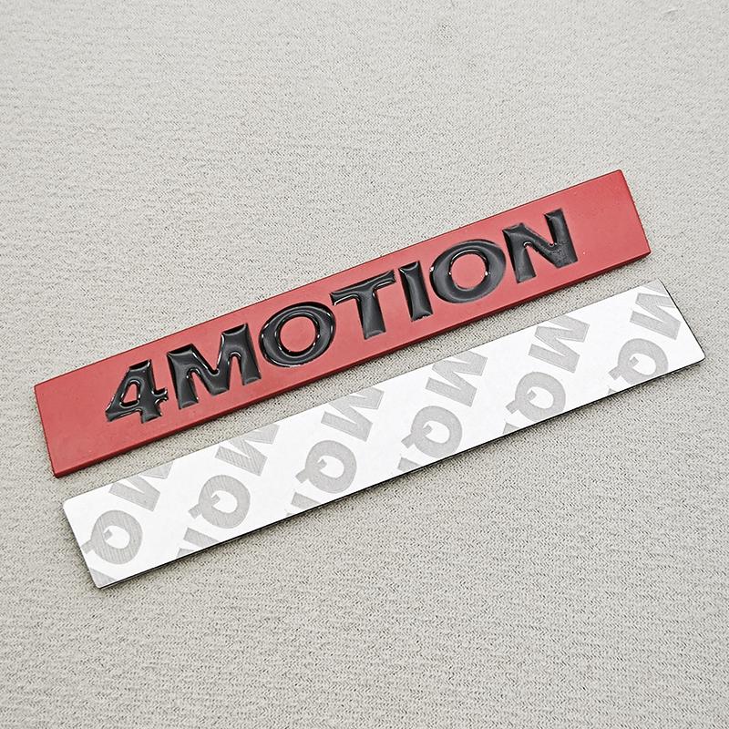 3D Metal Car Logo VR6 4MOTION Emblem for VW Passat R36 CC Phaeton Golf Rear Trunk Sticker Fender Side Badge Auto Accessories Gq2