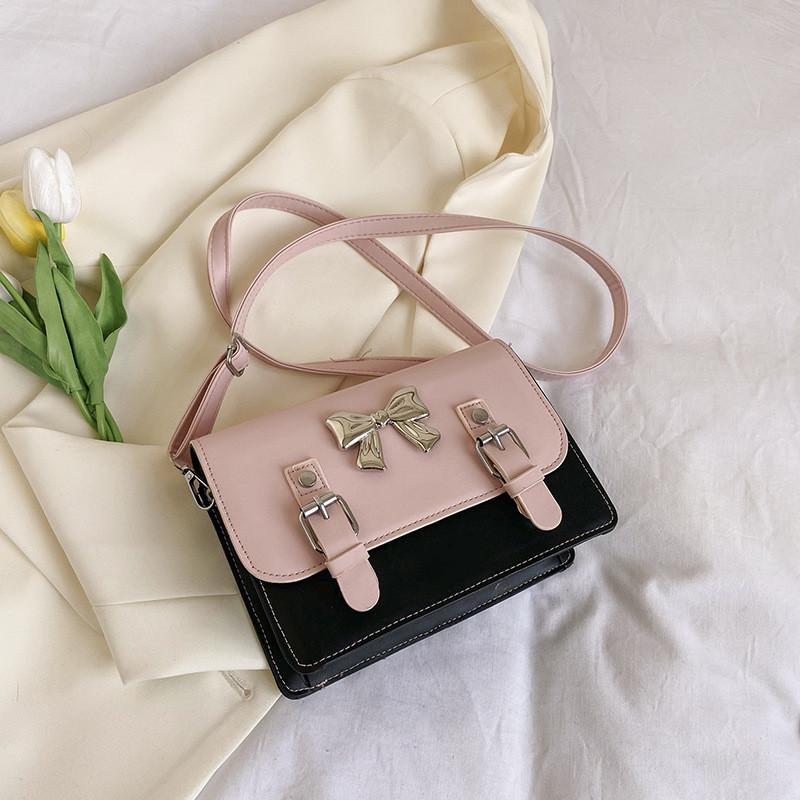 Chic And Simple 2024 Spring Pu Crossbody Bag Stylish Small Square Bag For Women