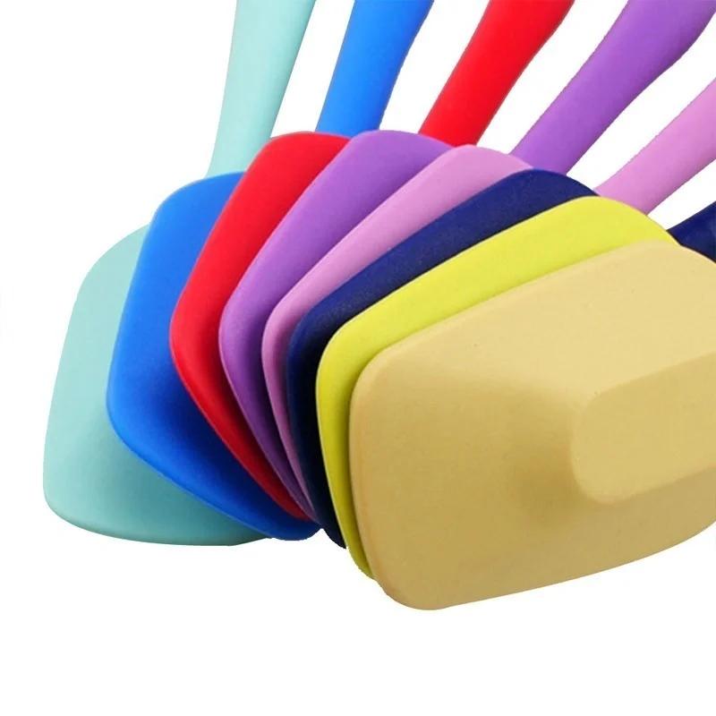 Ustensile de cuisine en silicone résistant à la chaleur et grattoir