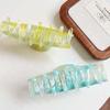 Elegant Gradient Shark Clip Acrylic Women Hair Accessories Gift Acetic Acid Hair Claw  Work