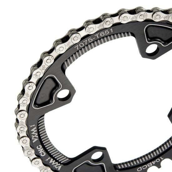 Łańcuch rowerowy VXM Galwanizowany, antykorozyjny, antykorozyjny, odporny na zużycie, wysoka wytrzymałość na rozciąganie, wymiana 116 ogniw 6/7/8 prędkości MTB łańcuch rowerowy szosowy