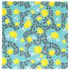 Musubi Furoshiki Aqua Drop 100cm (Wrapping Cloth) Water-Repellent (Hummingbird Green)