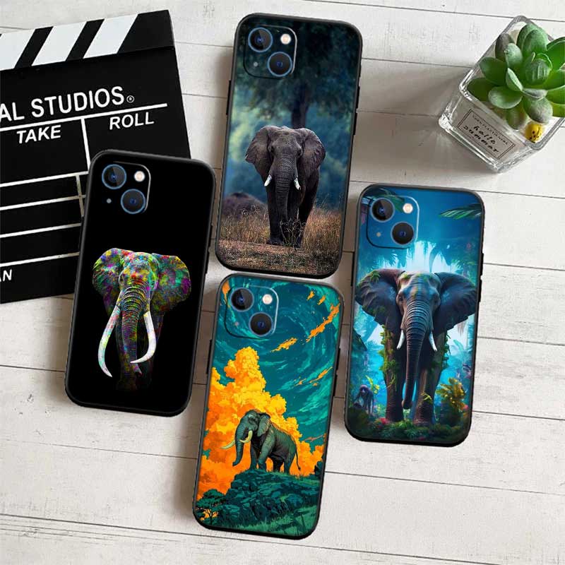 UP1 Animal Elephant New High-End Shell Phone Case for Redmi Note 8 9 Pro Max 9S 9T 9C NFC 8T 8A 10A A4