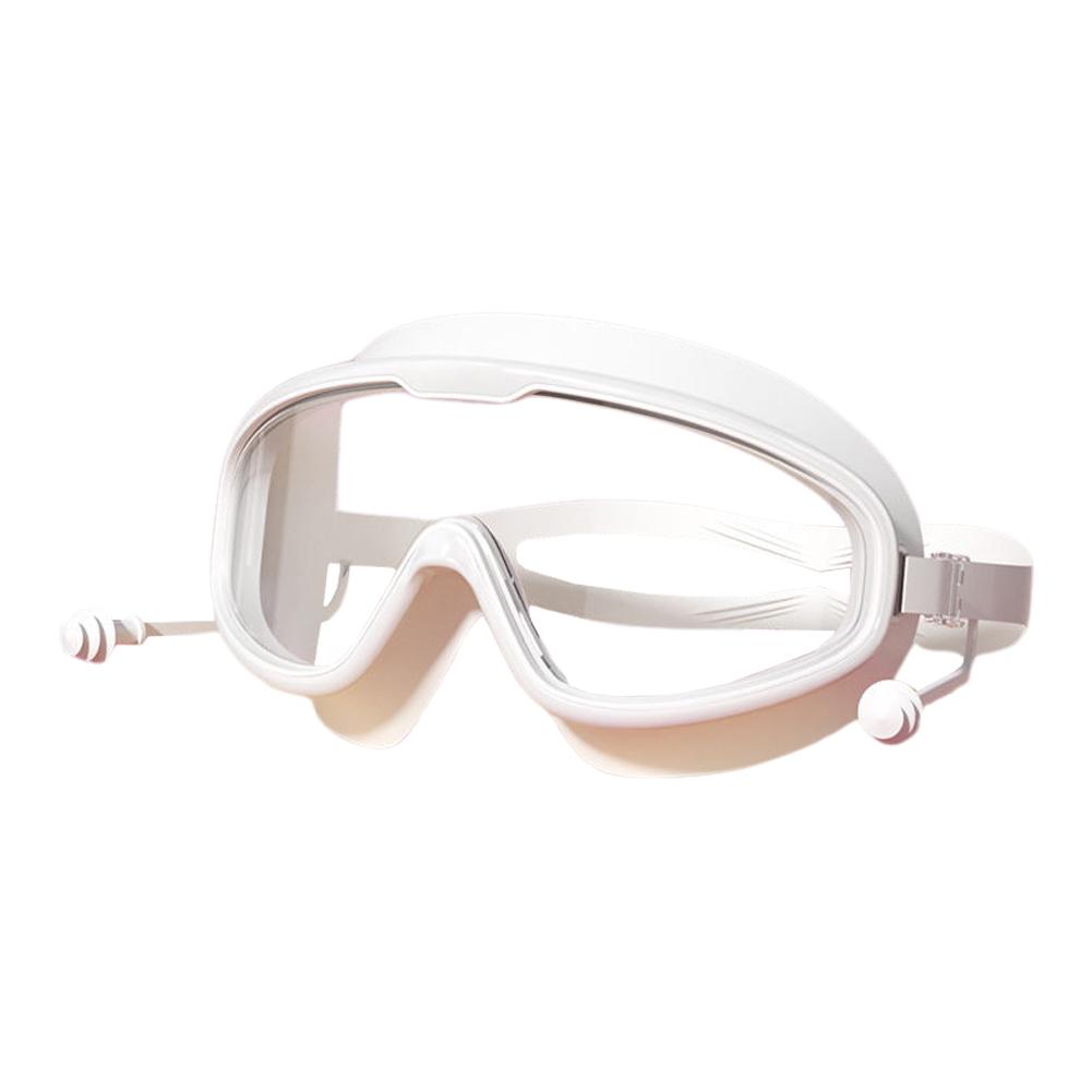 Kids Swim Goggles HD Swim Glasses Large Frame UV Protection Swimming Goggles Swim Sports Eyewear for Diving Snorkeling