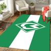 SV Werder Bremen Pattern Rug Floor Mat for Living Room or Bedroom Soft and Comfortable Carpet a Gift for Birthday and Holiday.