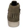 UGG Cali Leather Versatile Round Toe High Top Sneakers Men Sneakers Light-Green 1020137-ALP