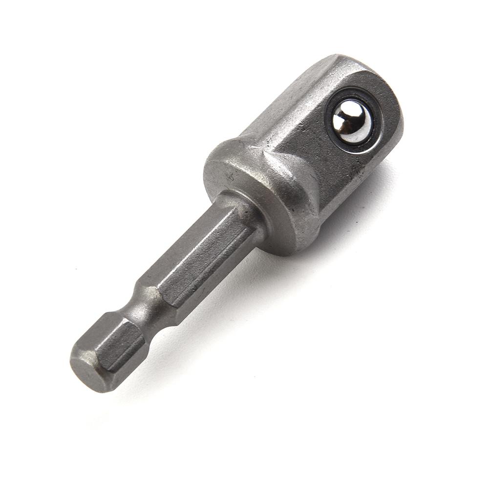 Socket Adapter Bit Adapter 1/2 3/8 1/4 2/3/8pcs Drill