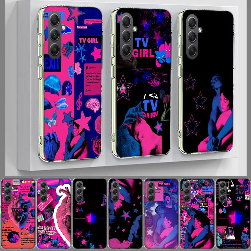 TV Girl Album Phone Case for Samsung A55 A35 A25 A15 A07 A05S A16 A17 A26 A36 A37 A56 A57 Galaxy Note 20 10 A50S A71 A51 A31 A30