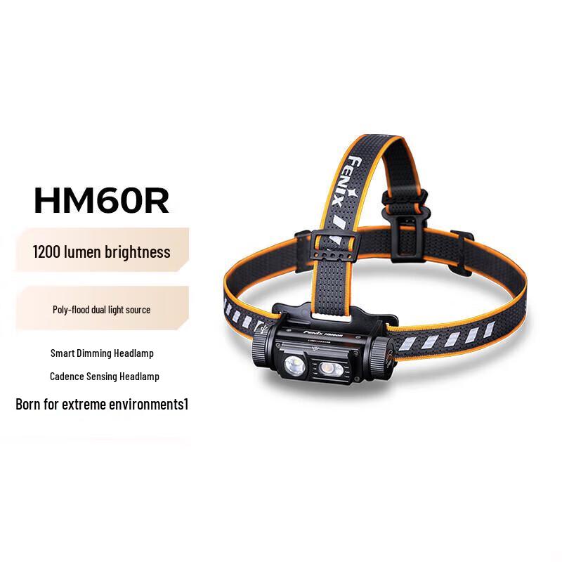 

Fenix HM60R Rechargeable Headlamp (1200 Lumens)
