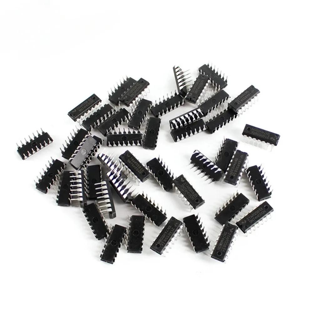 30/50PCS 74HC Integrated Circuit Logic IC DIP DIY Assortment Kit  5 Values and 30 values IC Chip DIP Register Driver Kit