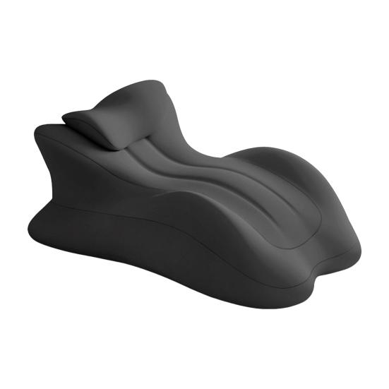 Подушка для ягодиц для пар 3D Изогнутая Волнистая Подушка для спины Поддержка в нескольких положениях Подушка-клин из пены с памятью для лежания и сидения в кровати Интимность пар A темно-серого 4200₽