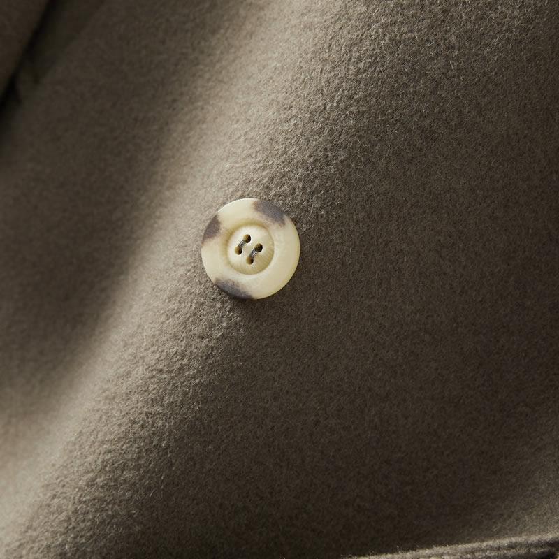 100% Wool Women Coat MODERN NEW SAGA Autumn Wool Long Coat Handmade Pea Coat Winter Warm Wool Long Jacket Overcoat