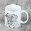 Boerboel, South African Mastiff - cup with a dog, cute cup with graphics, a gift with your photo from the Art-Dog brand