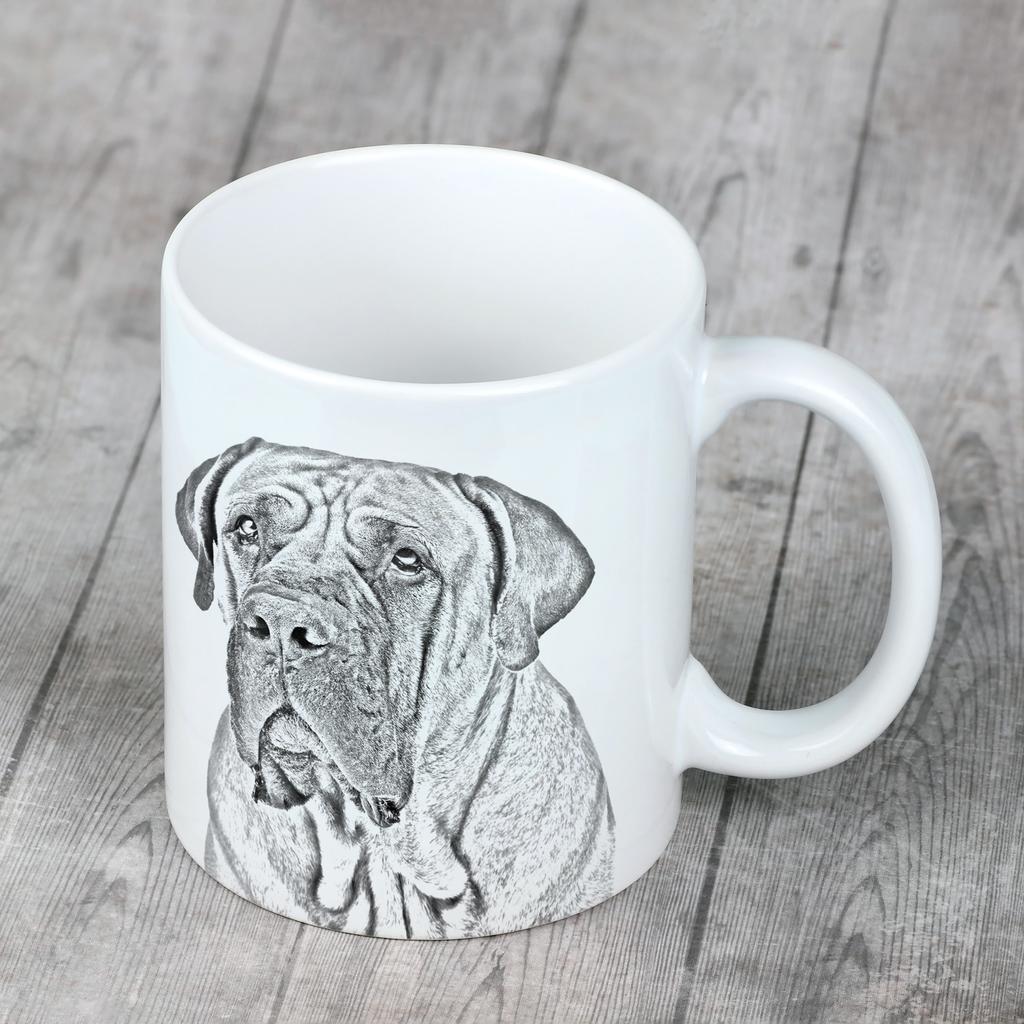 Boerboel, South African Mastiff - cup with a dog, cute cup with graphics, a gift with your photo from the Art-Dog brand