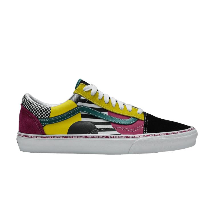 

Vans Old Skool Juxtapoze Pack Men Sneakers Black Multi-Color VN0A4BV5T9E