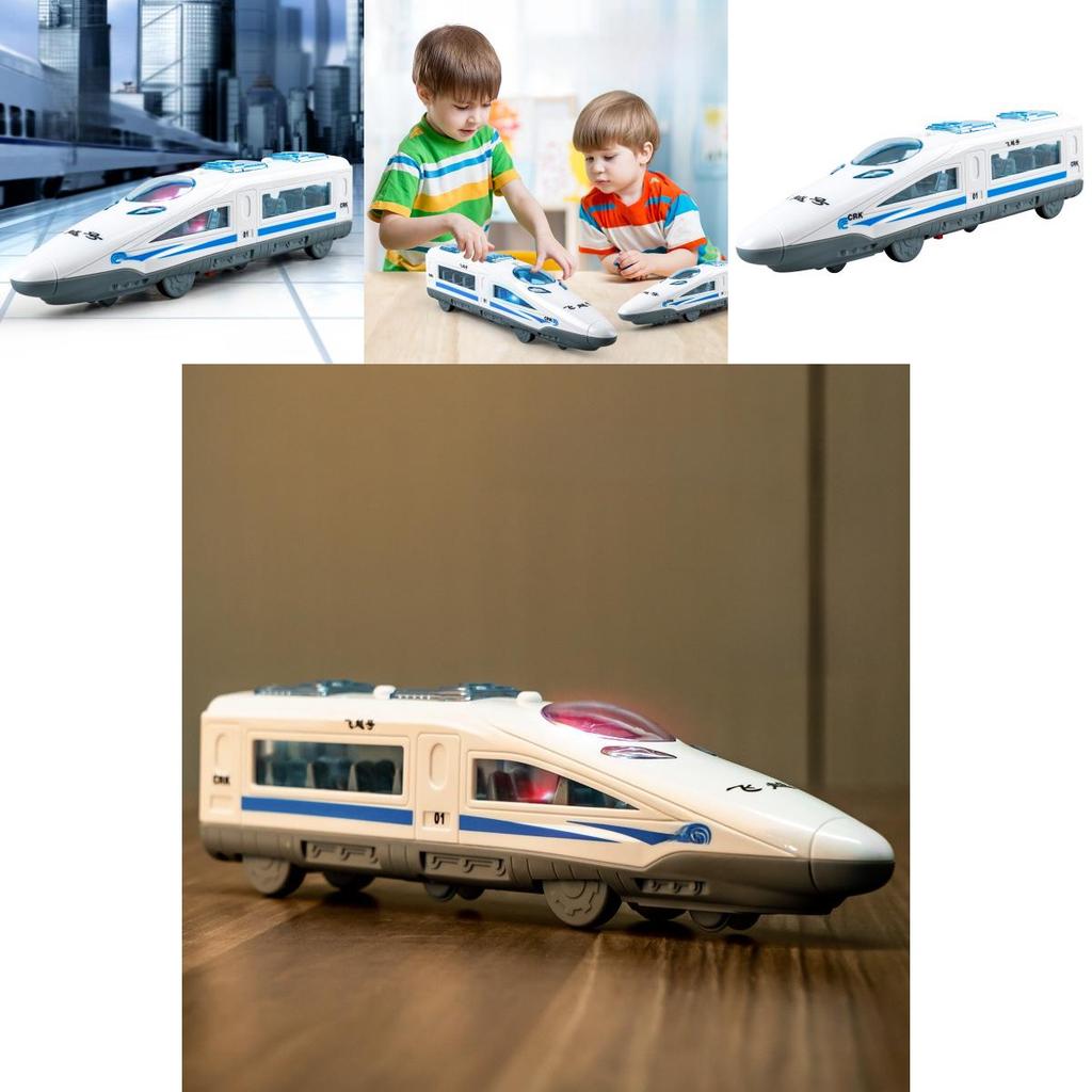 Inertia Train Toy For Kids With Lights And Music For Interactive Play