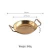 Stainless Steel Double Handle Flat-Bottomed Pan for Seafood, Fried Chicken, and Lobster