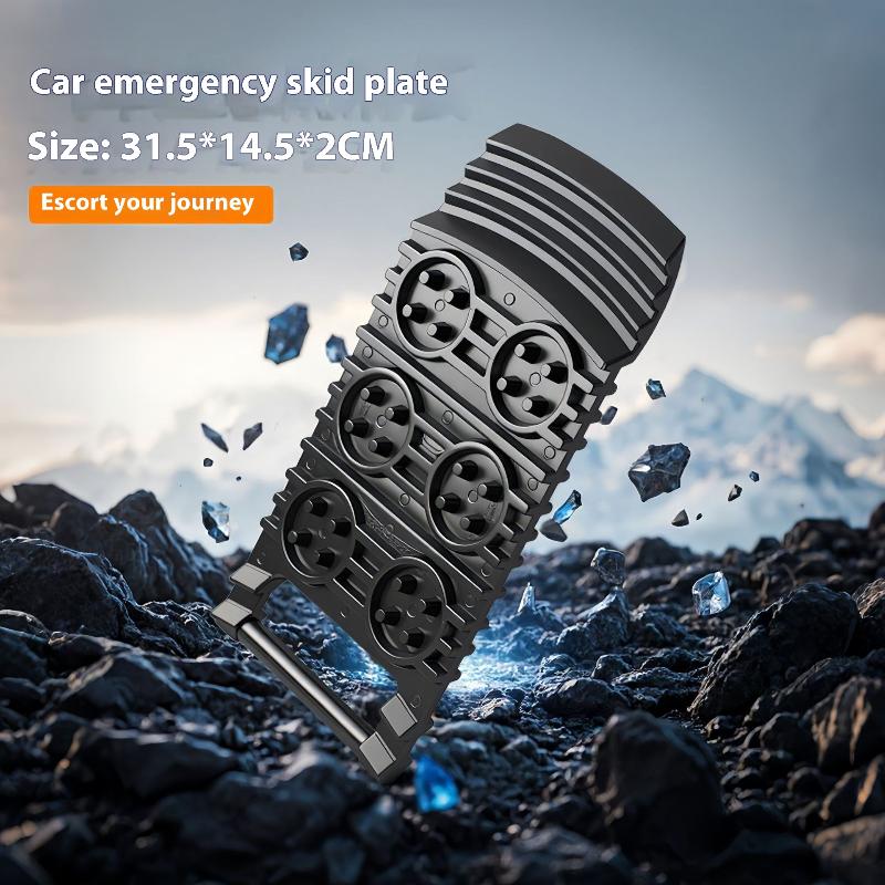 Car Tire Emergency Anti-skid Board Recovery Tracks Traction Mat Board Snow Chain Shovel Ramps Pad Off Road Accessories
