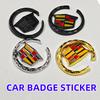 Adesivi Laterali paraurti 3D per Escalade CTS ATS SRX Deville BLS XT5 XT6 STS XTS SLR XLR CT4 CT5 Emblema Metallico Carrozzeria Auto