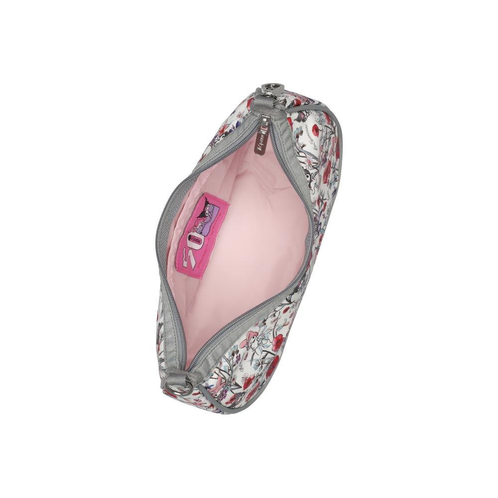 Lesportsac My Melody Kuromi Gray Small Convertible Hobo Bag [3752.Hc02]