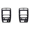 2x 2-DIN Autoradio-Einbaurahmen Audio-Adapter Armaturenbrett-Verkleidungsset Blende 9 Zoll Für Suzuki Jimny 2007-2016