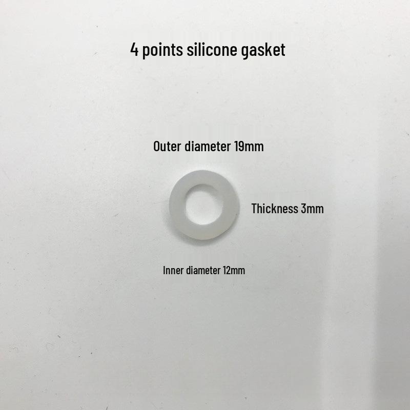Silicone Rubber Gasket 3412: 62-Inch Leak-Proof Flat Washer Sealing Ring