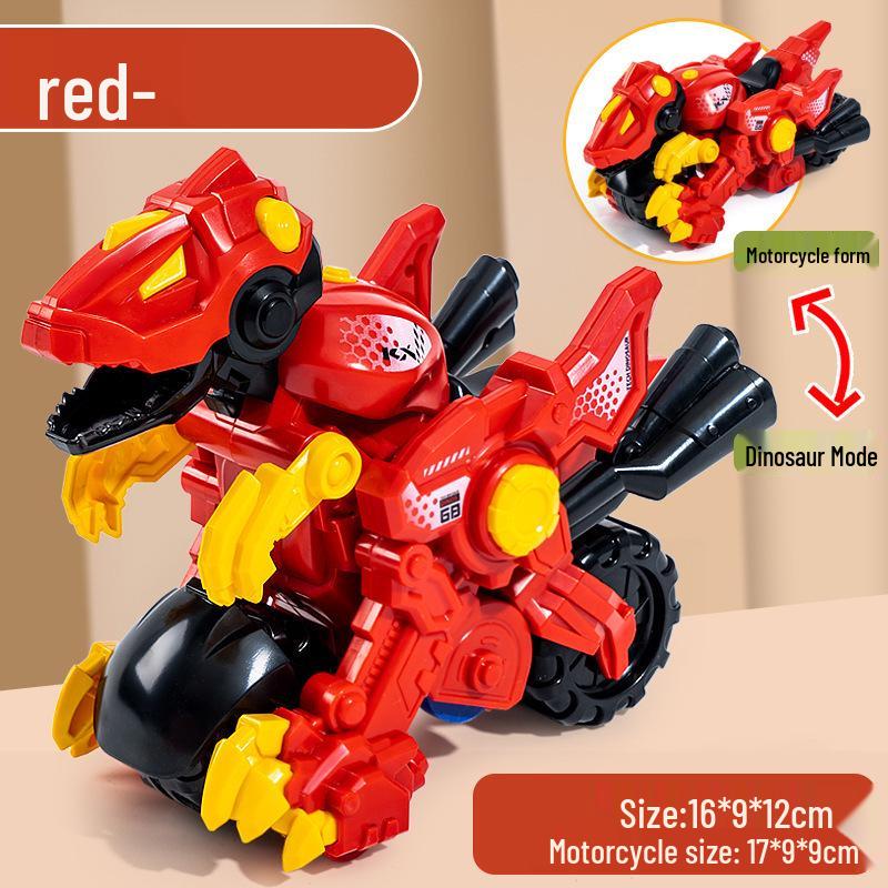 Children's Dino Car: Inertia Toy T-Rex Tank Model, Ideal for Boys' Gifts