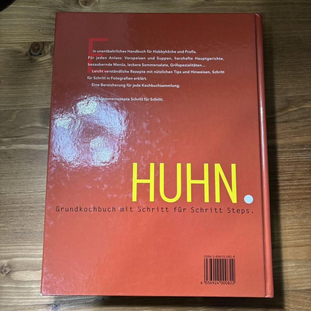 [USED] Huhn Linda Fraser Cookbook Recipe Book German