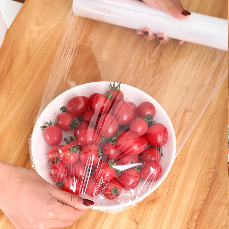 Umweltfreundliche, von Hand reißbare Frischhaltefolie zur Lebensmittelkonservierung (Große Rolle)