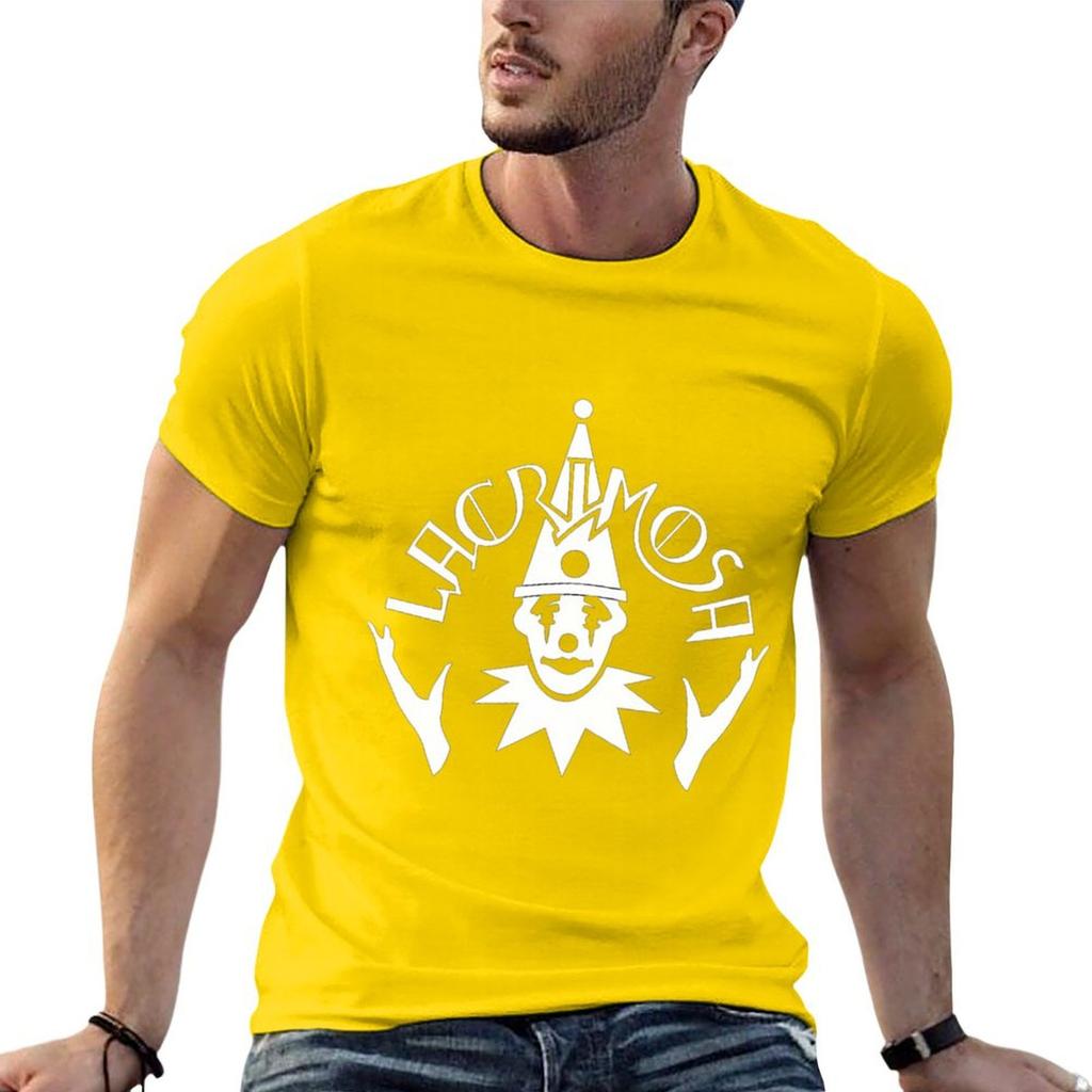 Lacrimosa Clown \t T-Shirt Boys Whites Designer Shirts Cotton Graphic Tees Mens White T Shirts