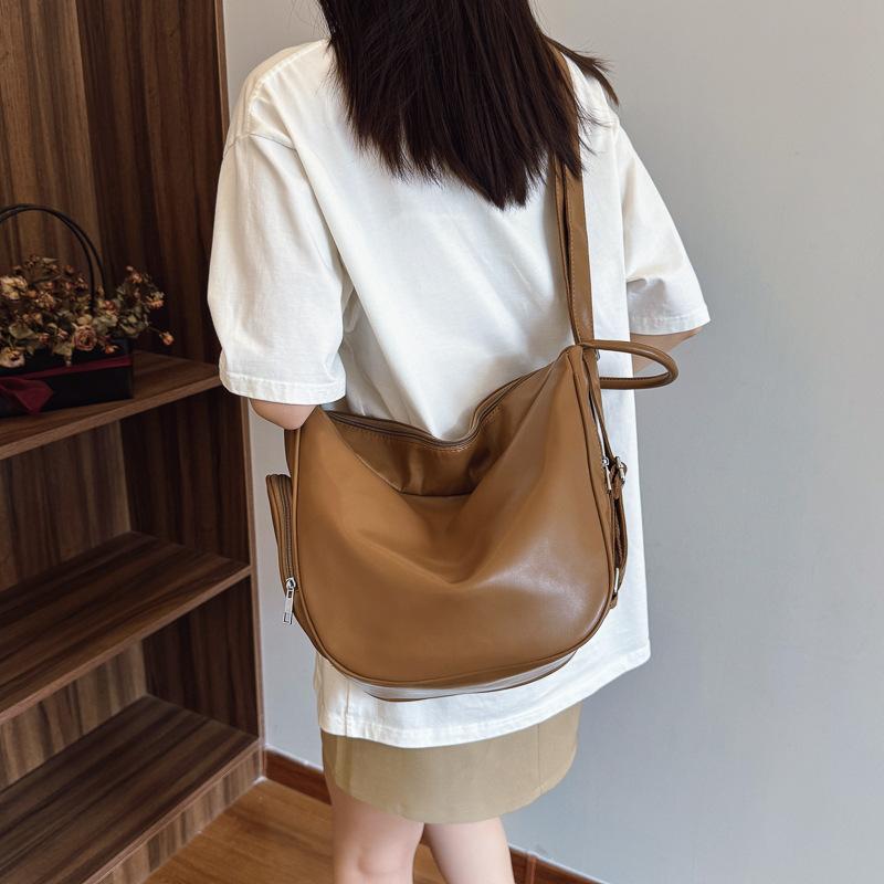 Women's Convertible PU Leather Backpack, Fashion Triangle Tote Bag, Multi-functional Casual Daypack