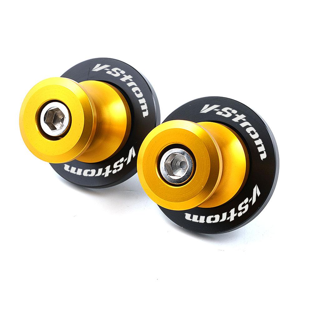 For SUZUKI V-Strom 650 DL 250 650 1000 1050 vstrom All Year Motorcycle Swingarm Spools Slider 8MM Stand Screws