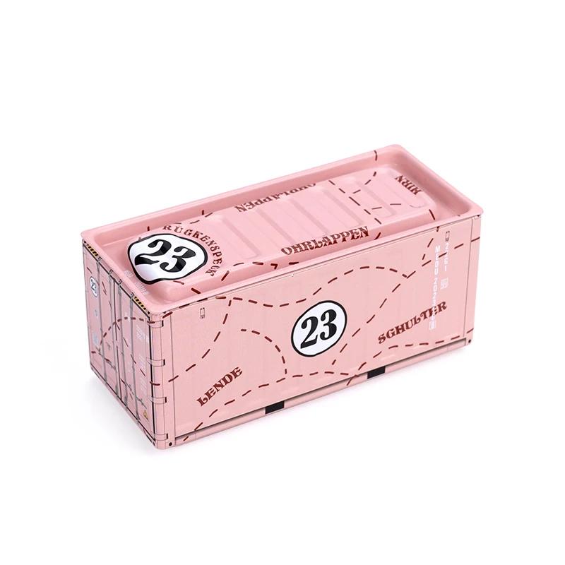 

Mini Iron Storage Box Miniature Storage Iron Box Creative Decoration Collect Small Item Desktop Mini Container Model Kids Gifts no dolls