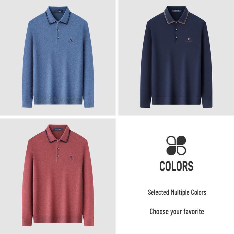 MONTAGUT Men's Fall Business Casual Knit Sweater