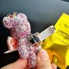 Crystal Diamond Cute Bear Car Fragrance Perfume Clip Air Outlet Aroma Air Fresher Decoration Accessories Aromatherapy