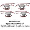 Car Accessories Fit for Nissan New Rogue 2021 2022 2023 2024 2025 2026 Exterior Door Handle Bowl Cover Trim (Chrome) 4PCS ABS