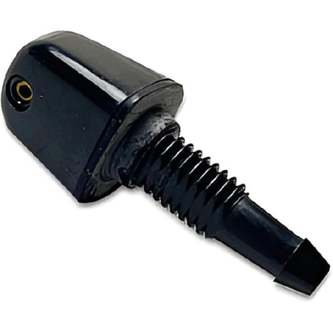 Black Rear Windshield Wiper Washer Nozzle Sprayer Jet Compatible for Honda CRV 2002-2011