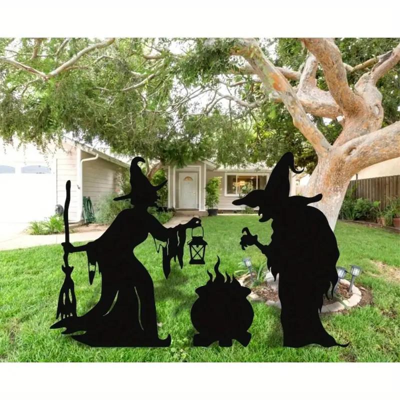 Cross-Border Halloween Yard Sign Metal Decoration Stake