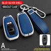 3/4 Tlačítka Slitina Zinku + Kůže Kryt Pouzdra na Klíč Fob pro Subaru BRZ Forester Legacy Outback WRX STI Impreza XV Crosstrek