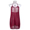Women Sexy Satin Sleepwear Babydoll Lingerie Nightdress Pajamas