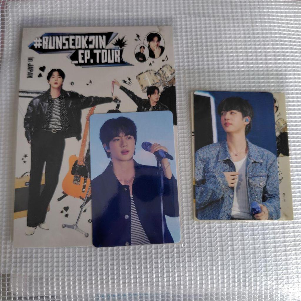 [USED] BTS JIN RUNSEOKJIN_EP Live Viewing Bonus 2-Performance Trading Card