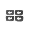 Fit For Volvo XC90 2016-2023 Black Titanium Roof Sunroof Hook Frame Trim 4PCS